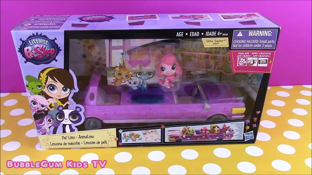 Littlest Pet Shop Pet Limo! Shopkins and Princess Anna of Arendelle