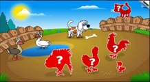 Video For Children - Learning  Animals for Kids - Teaching Animals Puzzle for Toddlers