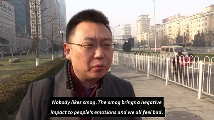 Thick smog shrouds cities in China