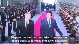 Putin, Abe signal no resolution on island dispute