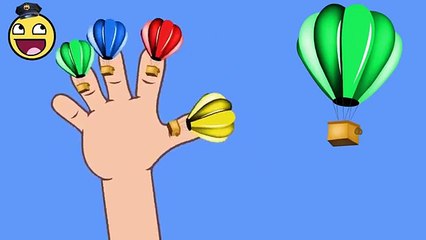Nursery Rhymes for Kids | Parachute Cartoon Finger Family Rhymes | Rhymes for Babies
