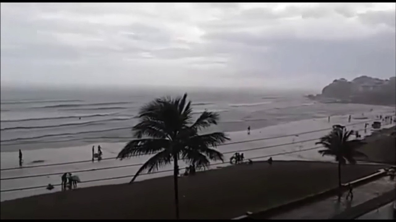 Brésil : elle est touchée par un éclair sur une plage