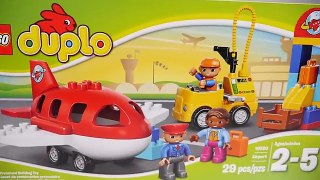 LEGO DUPLO Set_ Lego AIRPORT! Lego Games for kids and toy cars in kid's videos