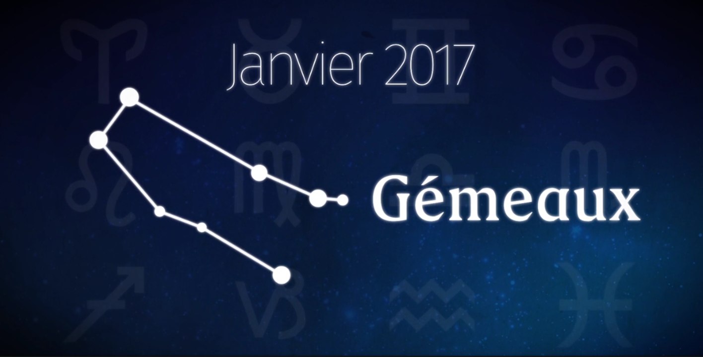 Gémeaux : votre horoscope du mois de janvier 2017