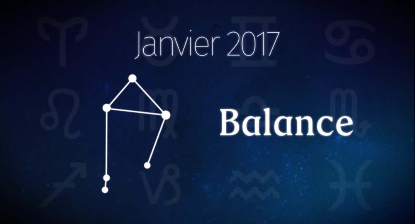 Balance : votre horoscope du mois de janvier 2017