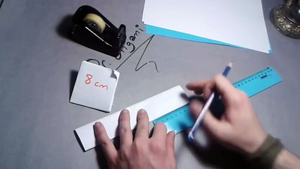 DIY- How to make a paper knife-EASY TUTORİAL