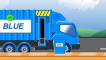 Learn Colors with Garbage Truck Toy - Colours for Kids to Learn - Learning Videos for Kids - 2 Mins