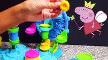 Play Doh Cupcake Surprise Toy Peppa Pig Teaches TODDLERS to Learn Colors & Numbers w/ Modelling Clay