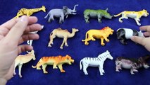 Learning Wild Animals Sounds and Names with Toys   Educational video for Kids and Toddlers