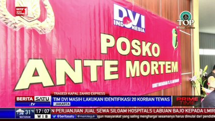 DVI Polri Kumpulkan Data Antemortem Korban Zahro