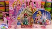 Disney Princess Giant Play Doh Surprise Eggs Compilation Rapunzel Cinderella Ariel Episode Toy SETC
