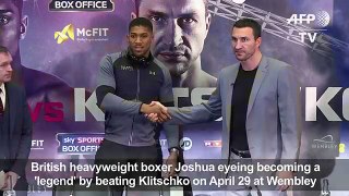 Beating Klitschko would make me a legend_ Joshua