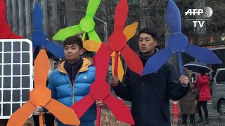 South Korea holds climate rally ahead of COP21