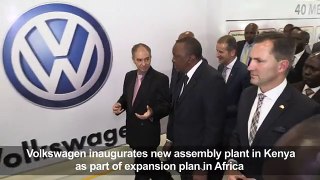 Volkswagen launches Kenya plant in Africa expansion