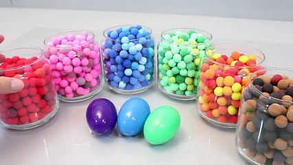 Download Video: Play Doh Surprise Eggs Toys DIY Water Balloons Learn Colors Syringe Surprise Eggs YouTube