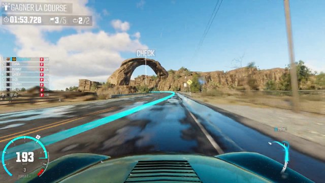 [vf] The Crew Wild Run : Comparatif performance : AMG GT