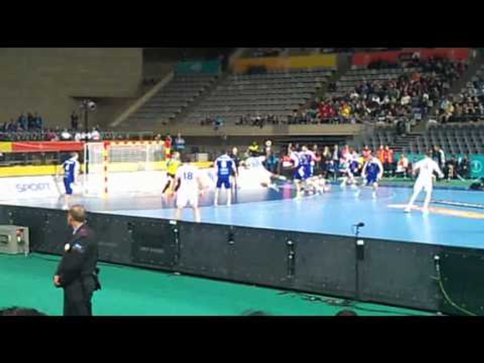 Mondial 2013 : France - Islande 30 - 28 But de Cédric Sorhaindo
