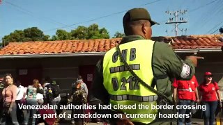 Venezuela reopens border crossing with Colombia[1]