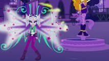 My Little Pony Transforms Equestria Girls The Dazzlings into Daydream forms - MLP Color Change Video