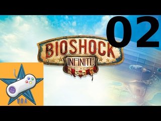 Let's Play Bioshock Infinite Part 02 Leaping hook to hook