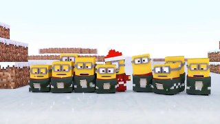 Minecraft Minions For Christmas 2016 - Funny Christmas Video 2016
