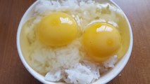 Raw Egg over Rice - Cook way of Japanese Cuisine 料理人の卵かけご飯