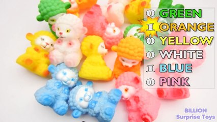 Learn Colours With Squishy Sheep Toys! FUN LEARNING CONTEST!