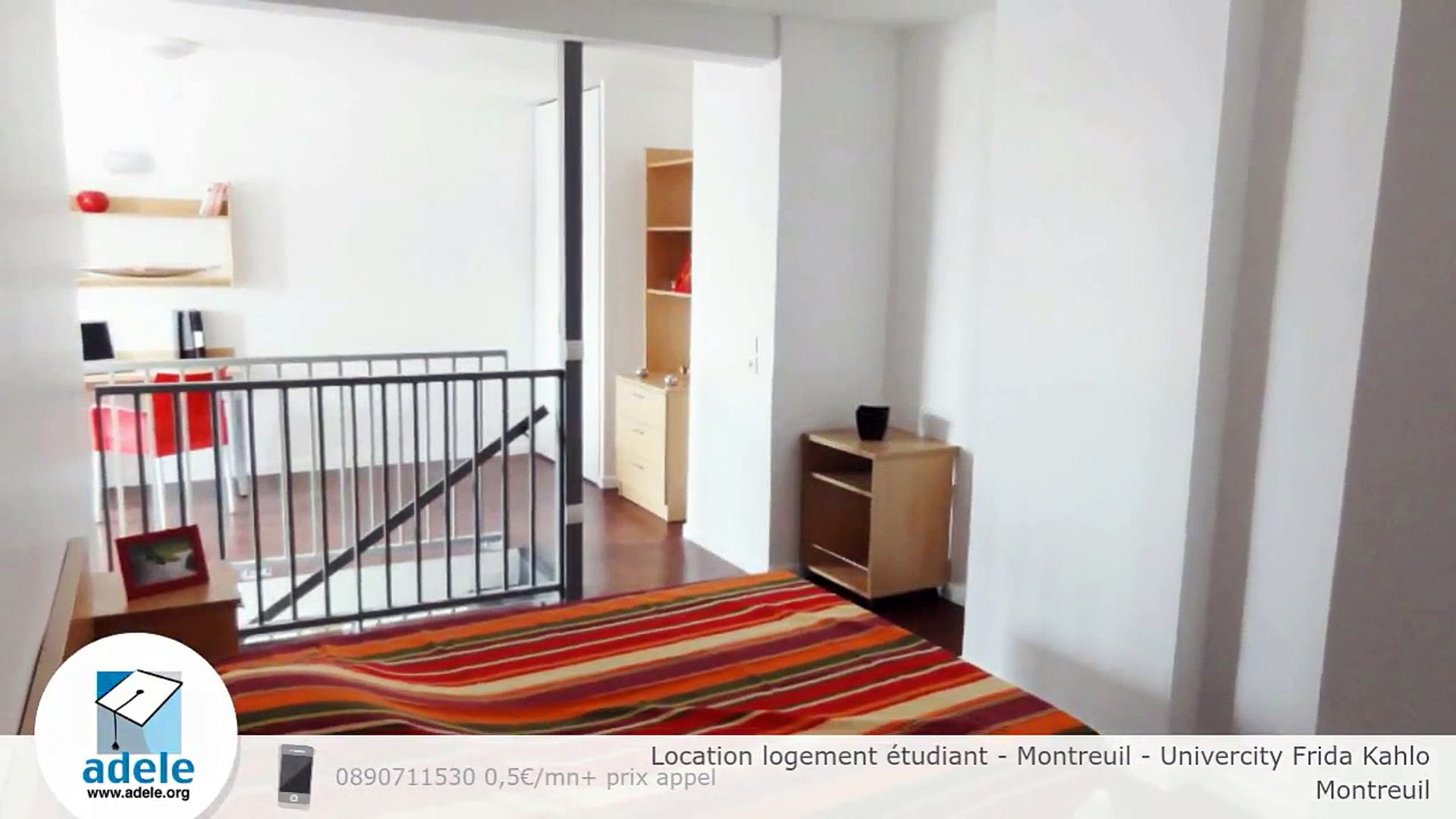 ⁣Location logement étudiant - Montreuil - Univercity Frida Kahlo