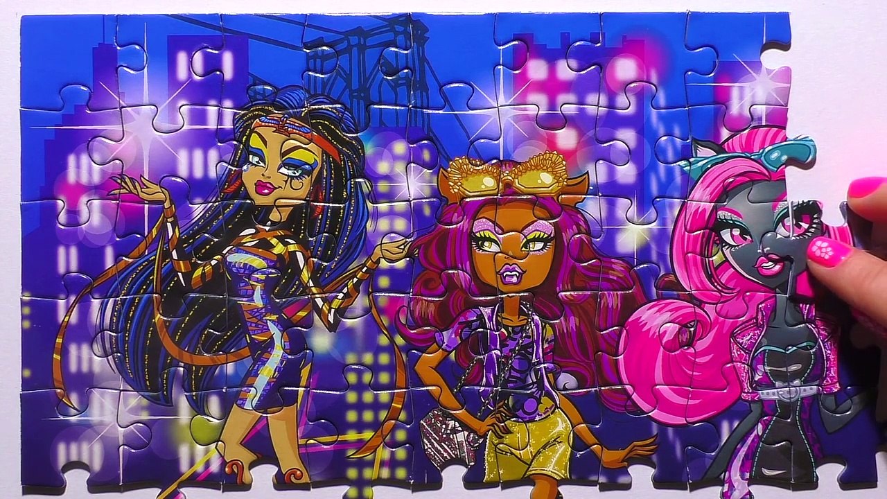 MONSTER HIGH Puzzle Games Rompecabezas Educational Kids Toys Jigsaw Puzzles Quebra-cabeça пазл