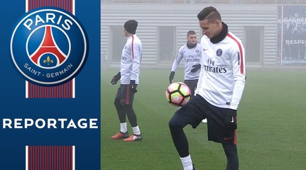 Premier entraînement de Julian Draxler