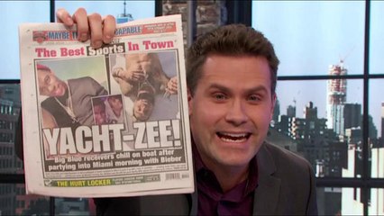 Is the Giants receivers' celebration an issue?