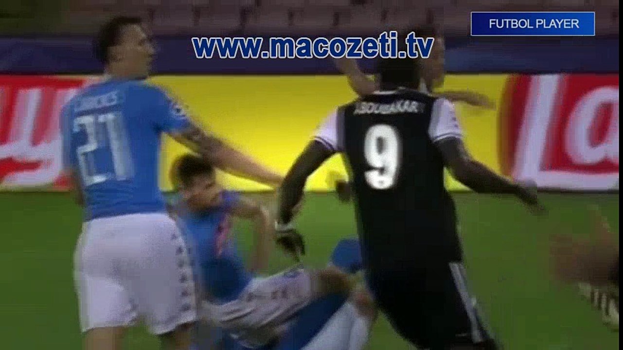 Napoli - Beşiktaş 2-3 Maç Özeti - Türkçe Spiker ● Şampiyonlar Ligi ● HD | www.macozeti.tv