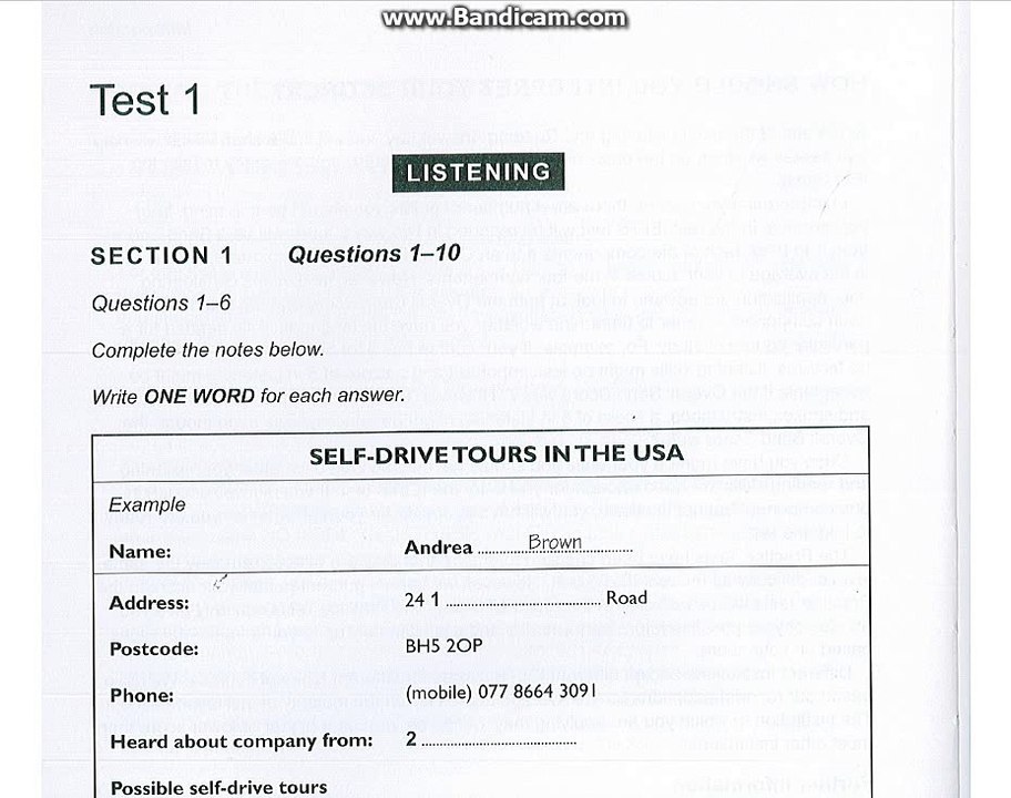 ielts-10-test-1-listening-video-dailymotion