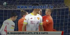 İstanbul Başakşehir-Göztepe: 6-2 Maç Özeti ve Golleri Türkiye Kupası 20.12.2016 | www.macozeti.tv