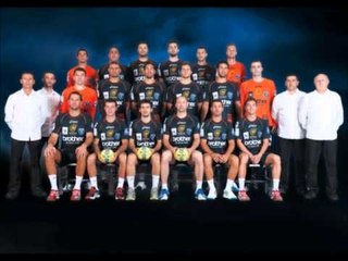 Réaction pendant le match Montpellier vs Aix en Provence : William Accambray
