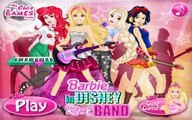 Barbie in Disney Rock Band - Barbie Dress Up Game For Girls