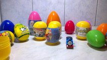 Thomas and friends surprise egg opening, unwrapping Pokémon surprise eggs.