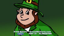 Save on St. Patrick’s Day at Ernest McCarty Ford