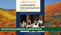 [Download]  Assessment for Excellence: The Philosophy and Practice of Assessment and Evaluation in