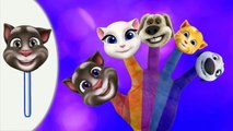 Talking Tom and friends Finger family Lollipop Finger Family