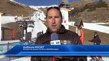 Hautes-Alpes : La station d'Orcières Merlette continue la production de neige de culture en bas des pistes