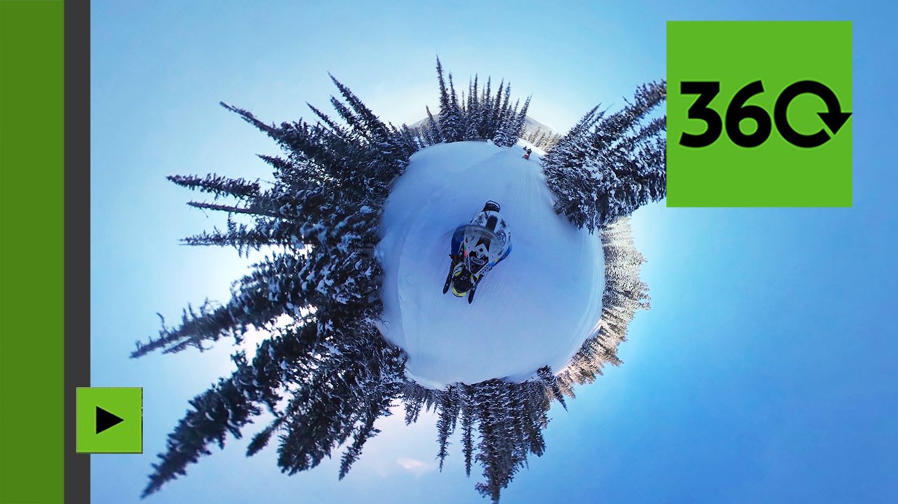 Conte d'hiver à 360 degrés : une randonnée en motoneige dans un parc naturel de Sibérie