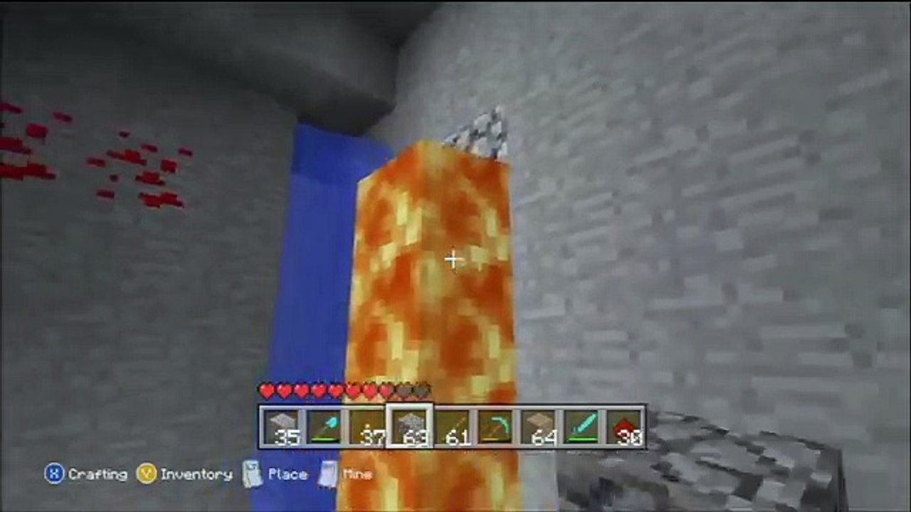 Minecraft for Xbox 360 Part 47 - Exploring Caves, and mushrooms
