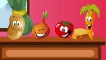 Nursery Rhymes - Vegetables Songs for Children - We Like Vegetables - Kids Learning Videos