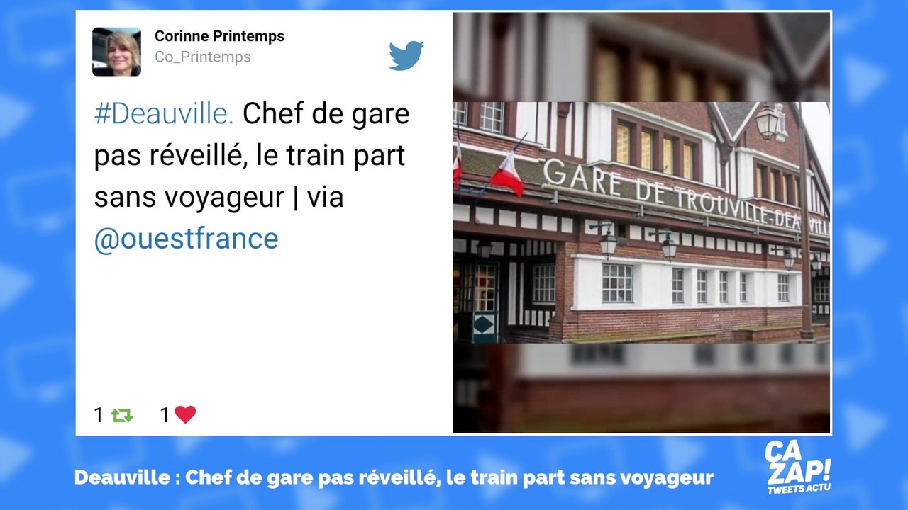 Deauville : le chef de gare ne s'est pas réveillé, le train part... sans les voyageurs !