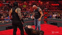 Wwe Raw 2017 Goldberg face to face vs Roman Reigns vs Braun Strowman vs Chris Jericho vs Kevin Owens