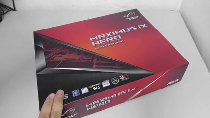 ASUS ROG MAXIMUS IX HERO Motherboard Unboxing and Overview