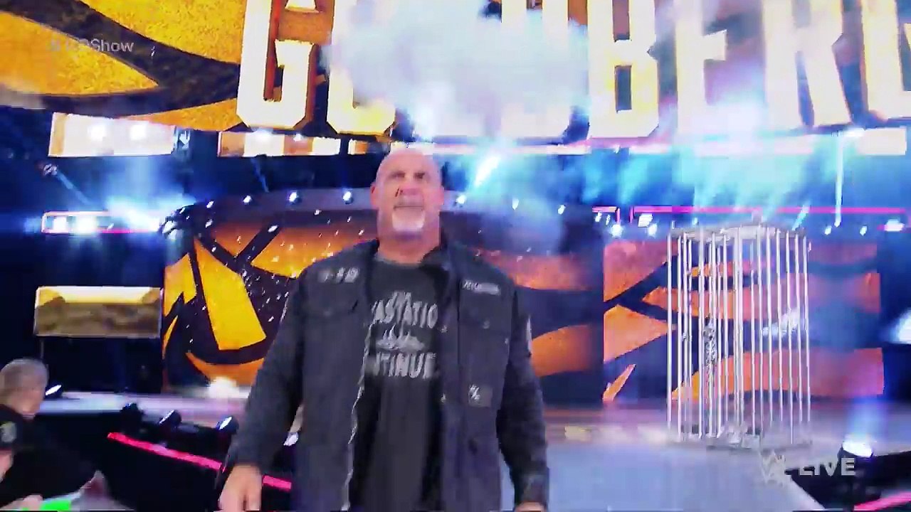 Goldberg joins the debut installment of -"The Kevin Owens Show": Raw, Jan. 2, 2017