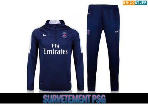 Déballage survêtement Nike Junior du club français PSG - Paris Saint Germain