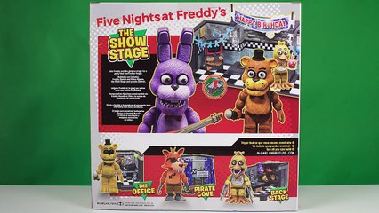 FNAF Show Stage - Five Nights at Freddys Unboxing